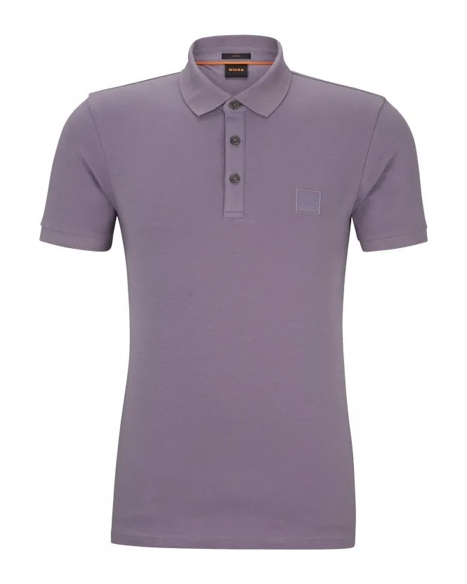 Mens Passenger Polo Shirt Purple 