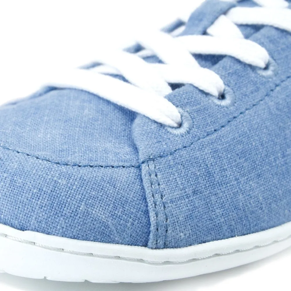 Mukishoes Indigo Canvas Sneaker