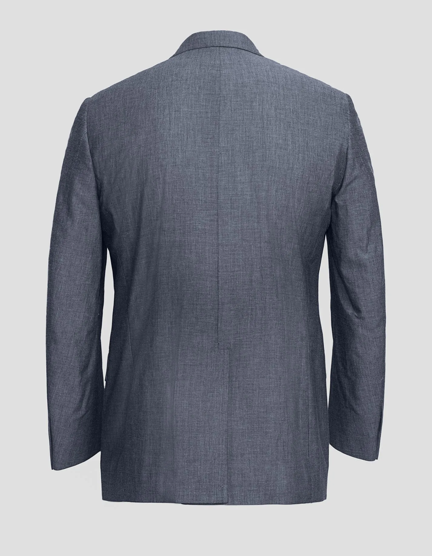 NAVY CHAMBRAY SPORT COAT