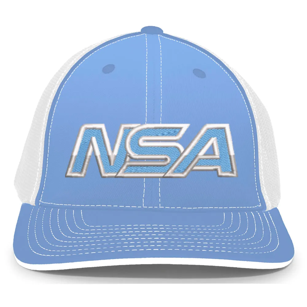 NSA Outline Series Flex Fit Hat: 404M