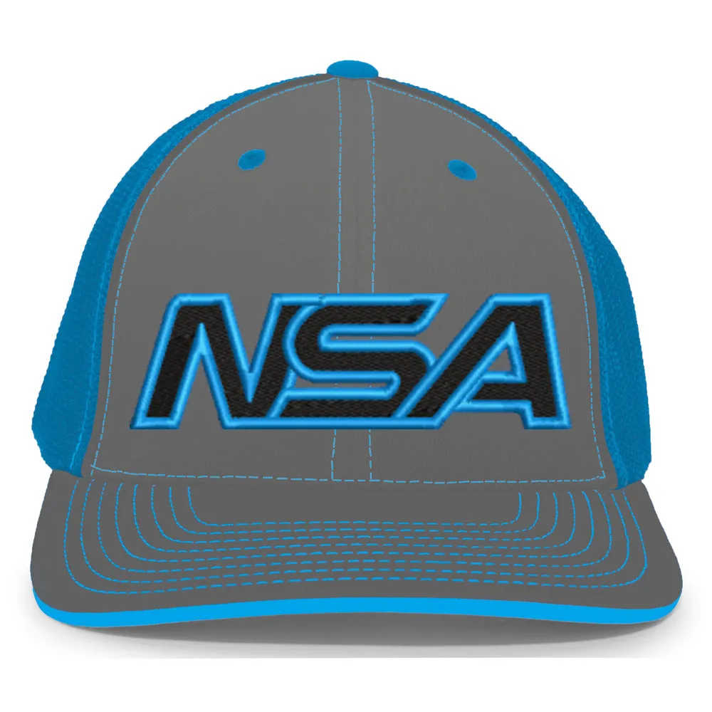 NSA Outline Series Flex Fit Hat: 404M