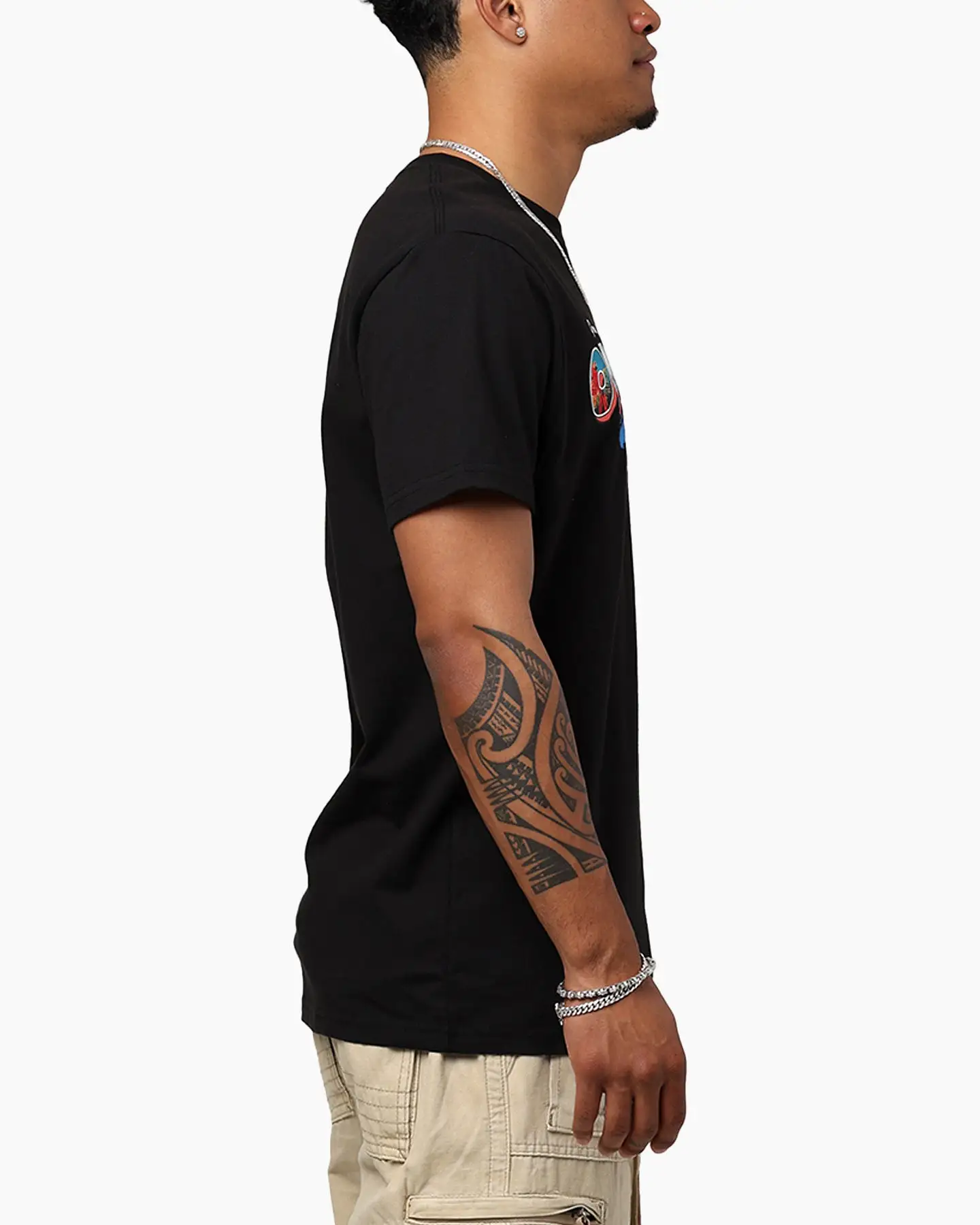 Overtime Greetings T-Shirt Black