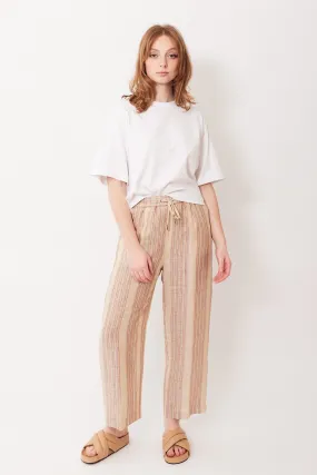 Peserico Multistriped Light Linen Pant