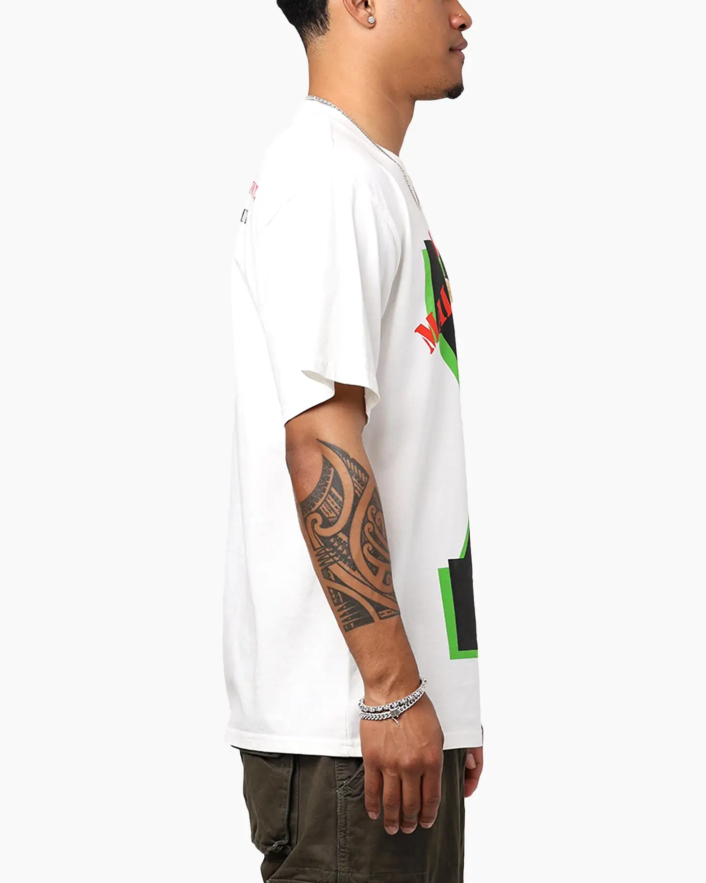 Philcos Malcolm X T-Shirt Cream