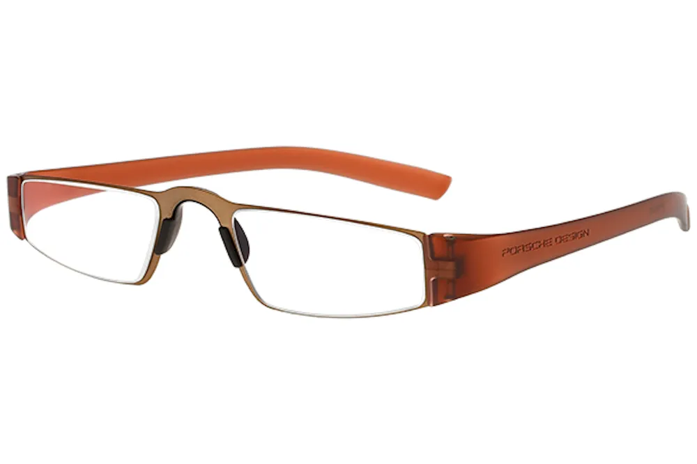 Porsche Design Men's Eyeglasses P'8801 P8801 Half Rim Reading Glasses