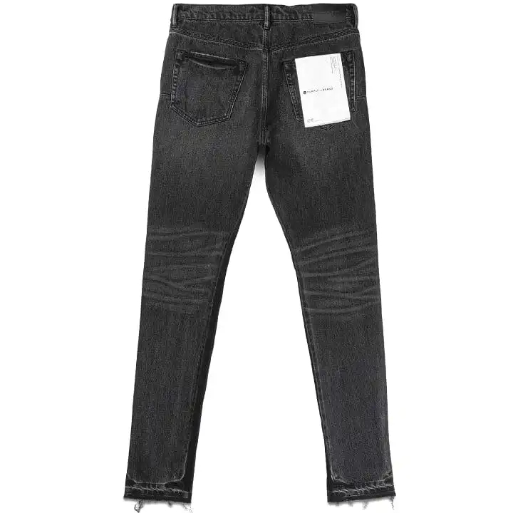 Purple Brand Shadow Inseam Denim (Washed Black) P001-SHIB224