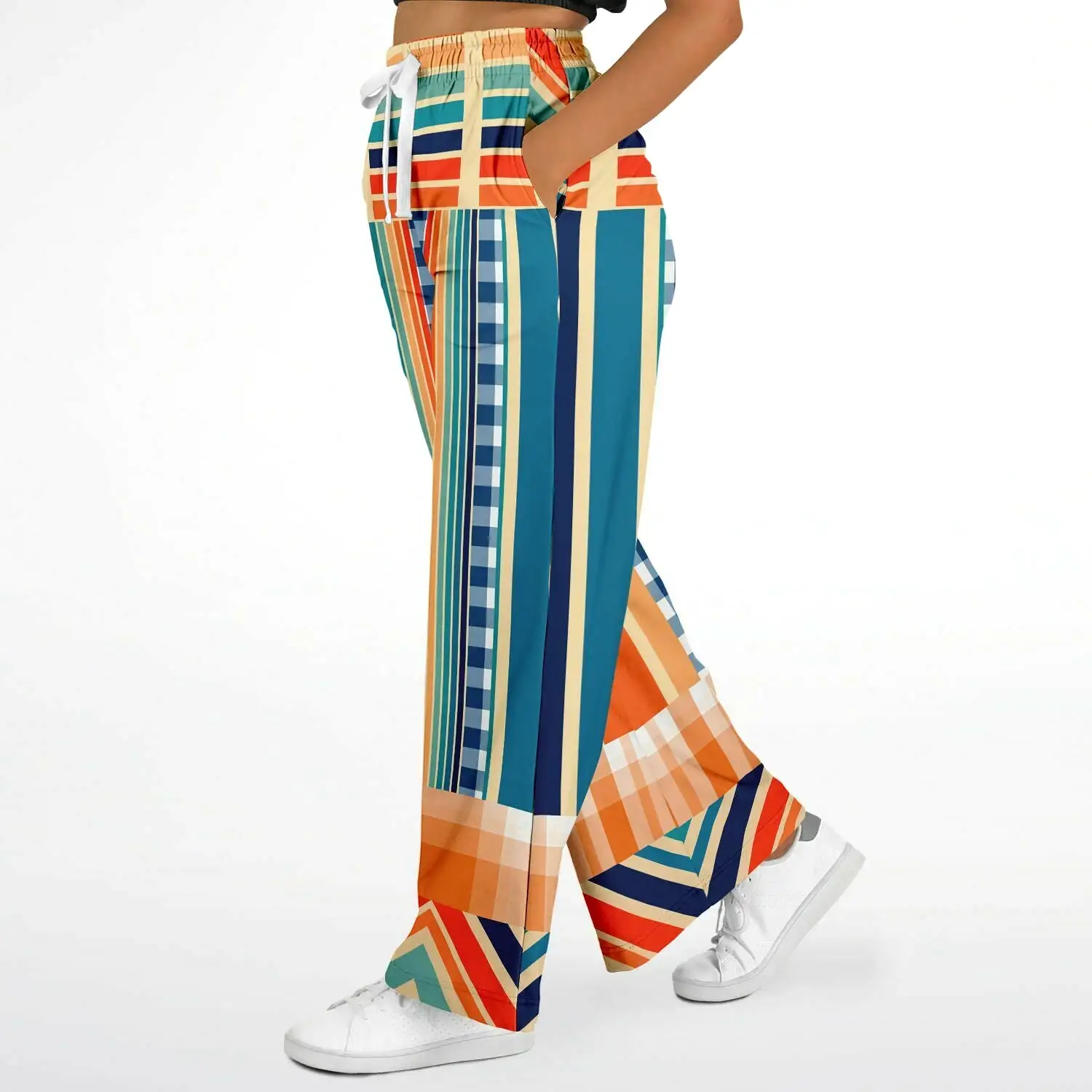 Salsa Time Eco-Poly Stretchy Phat Bellbottoms