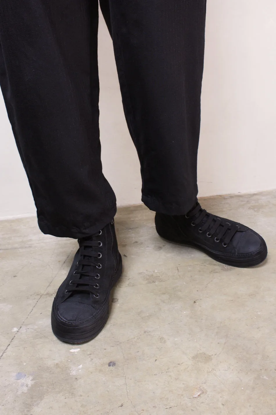 Scamosciato Nero Sneaker