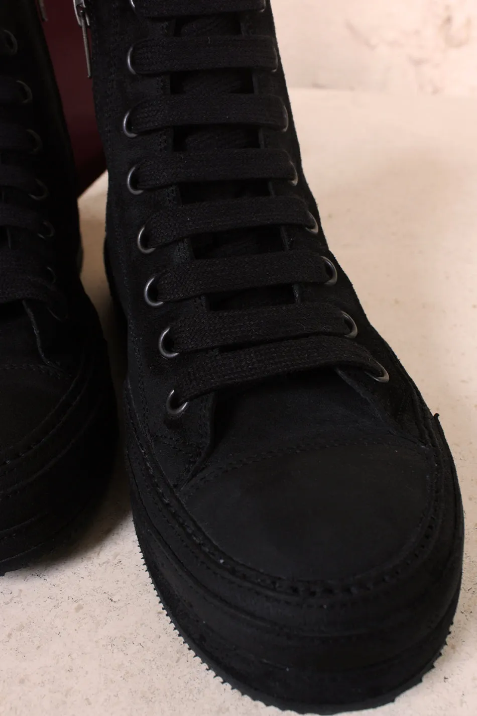 Scamosciato Nero Sneaker