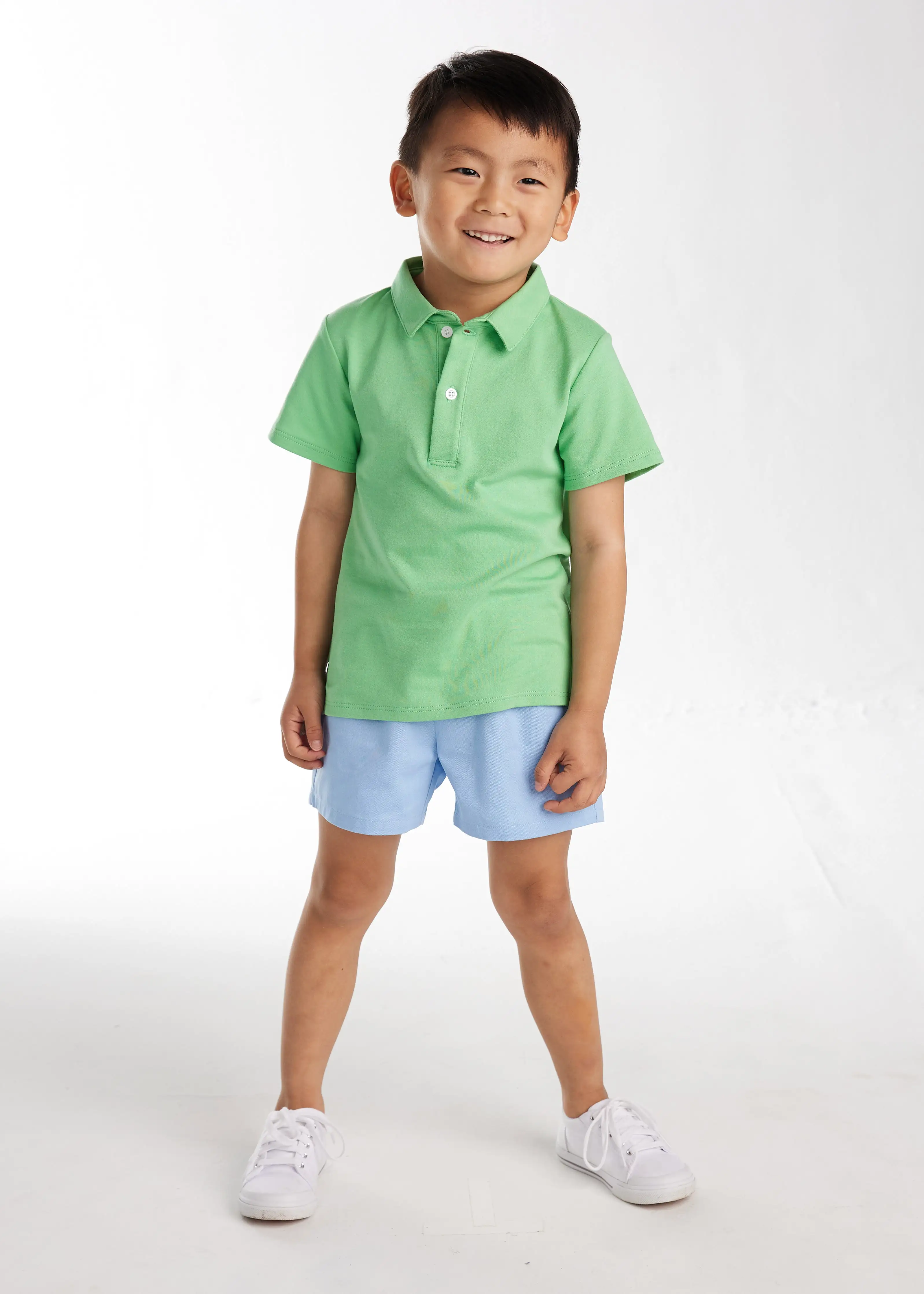 Short Sleeve Polo - Green