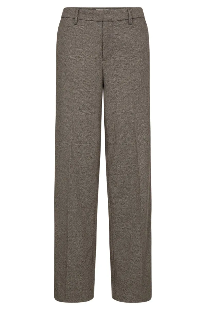 Sillen Pant 203176 | Light Grey Mel. W. Charcoal Me | Bukser fra Freequent