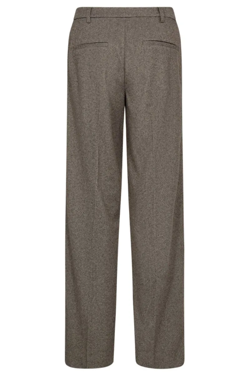 Sillen Pant 203176 | Light Grey Mel. W. Charcoal Me | Bukser fra Freequent