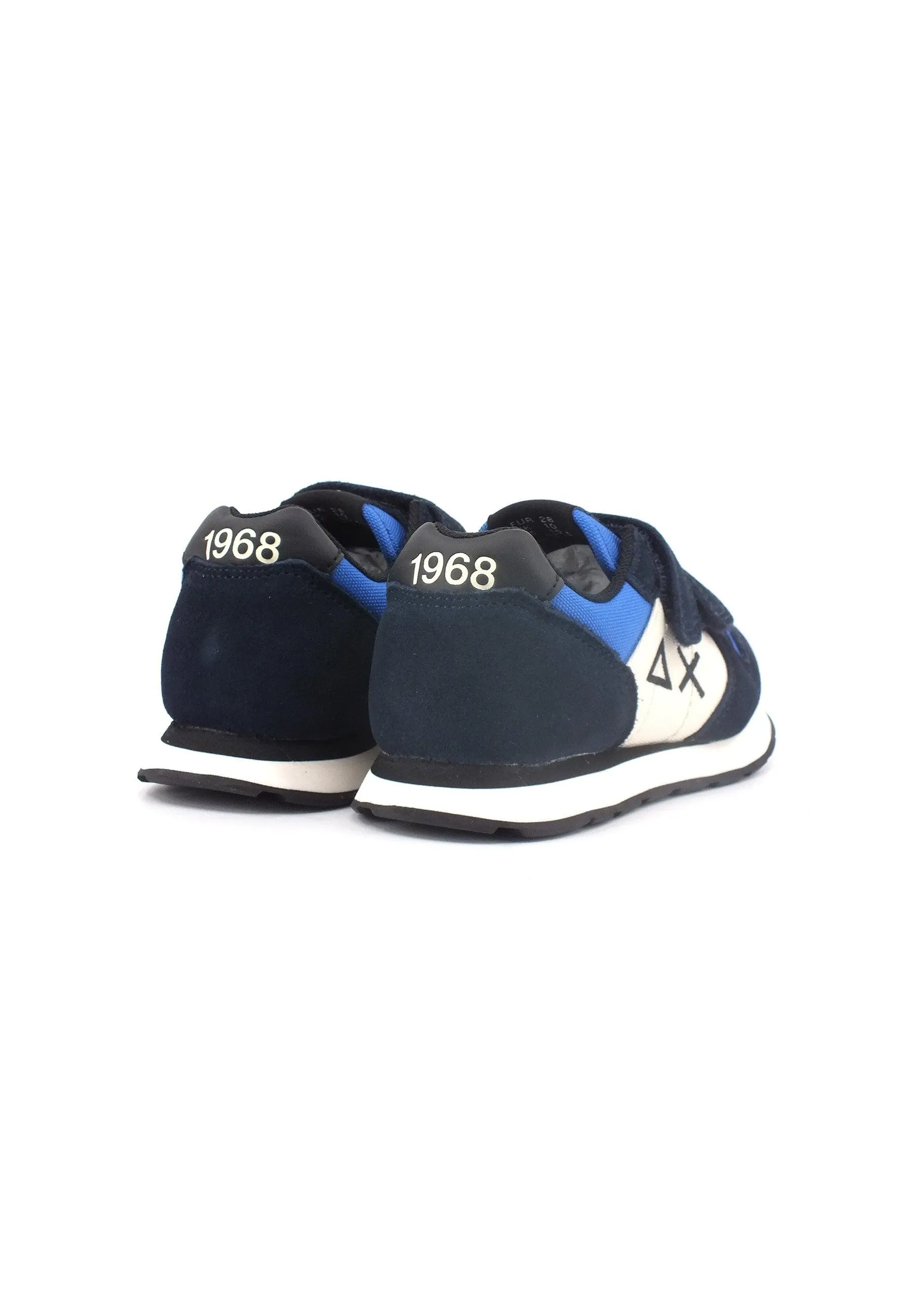 SUN68 Boy's Tom Color Sneaker Bimbo Navy Blue Z43307B