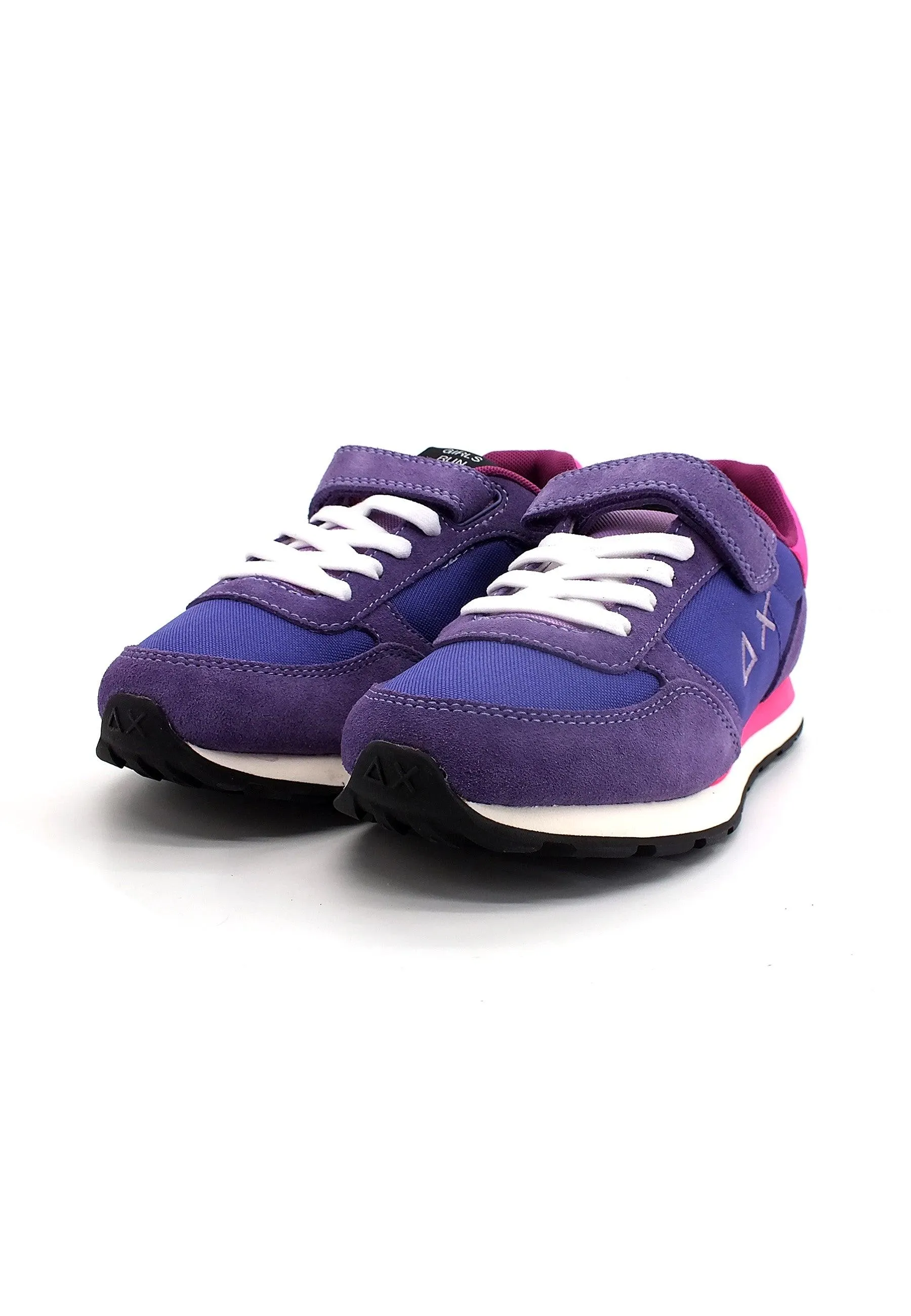 SUN68 Girl's Ally Solid Sneaker Bimbo Violet Z42401K