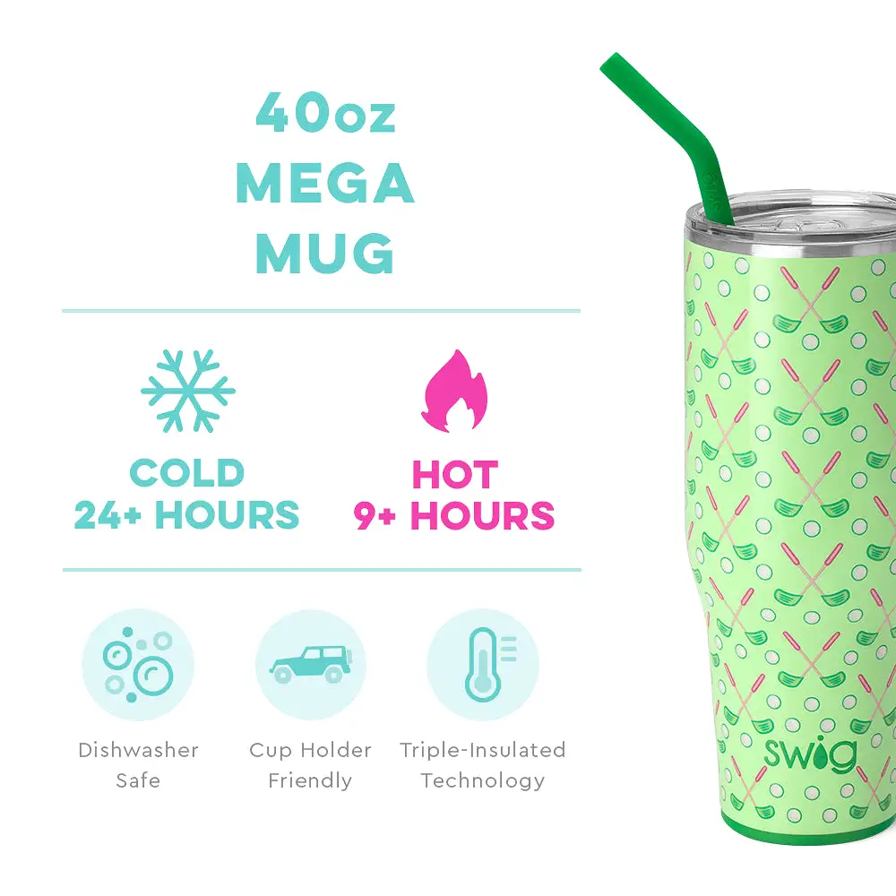 Swig - Tee Time Mega Mug (40oz)