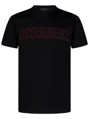 T-shirt 3D Printed Logo Cool Fit Dsquared2