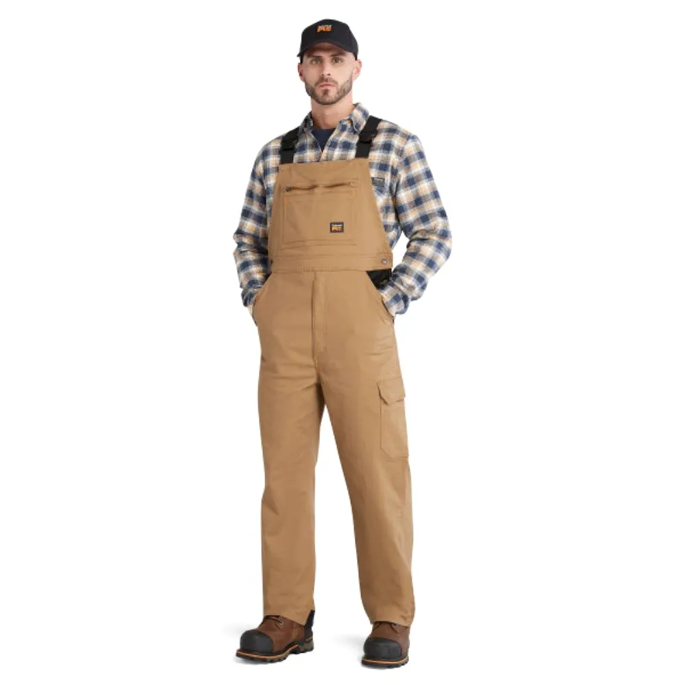 Timberland PRO Ironhide Men's Flex Bib Work Overalls - Dark Wheat TB0A55RSD02