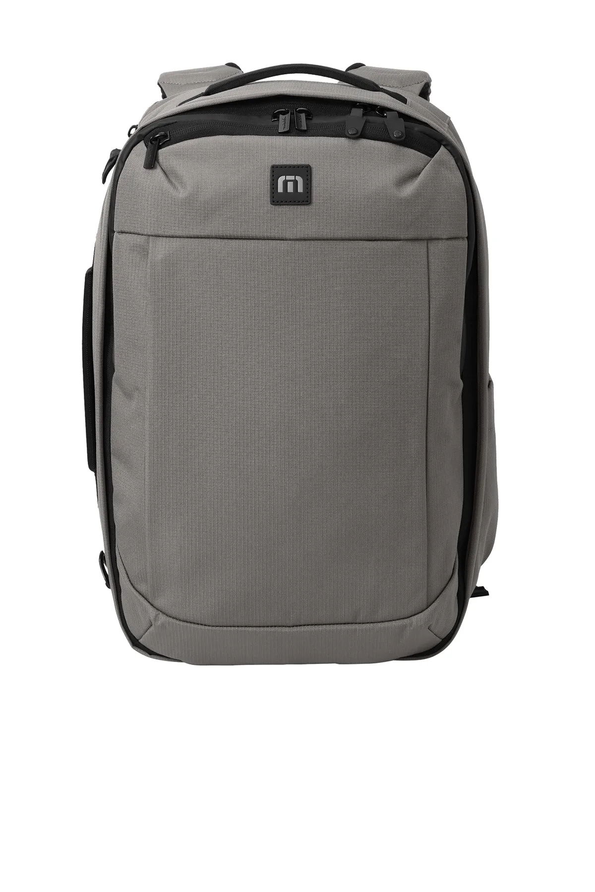 TravisMathew Lateral Convertible Branded Backpacks, Graphite