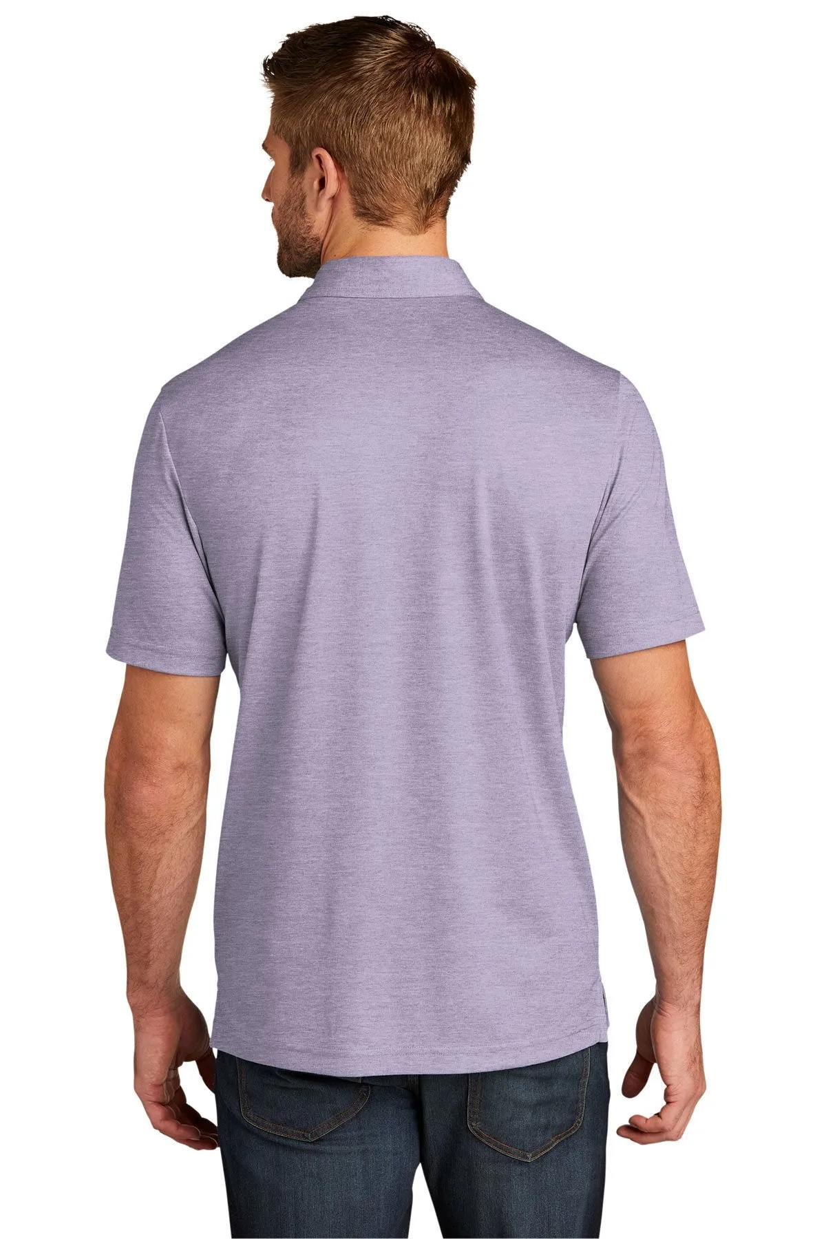 TravisMathew Oceanside Heather Polo TM1MU412 Purple Sage Heather