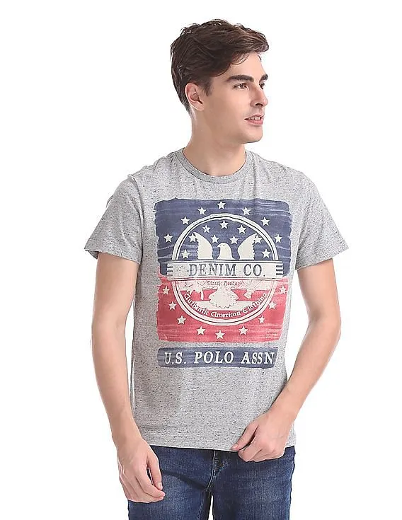 U.S. Polo Assn. Denim Co. Regular Fit Printed T-Shirt