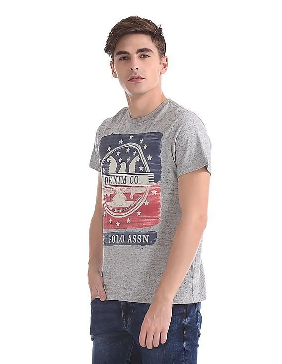 U.S. Polo Assn. Denim Co. Regular Fit Printed T-Shirt