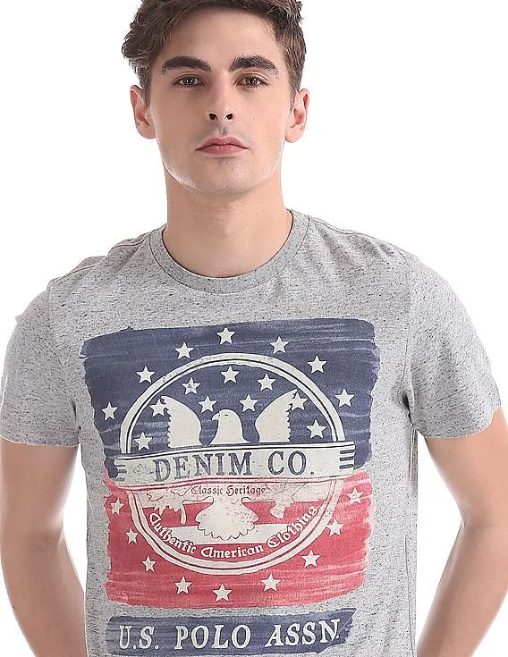 U.S. Polo Assn. Denim Co. Regular Fit Printed T-Shirt