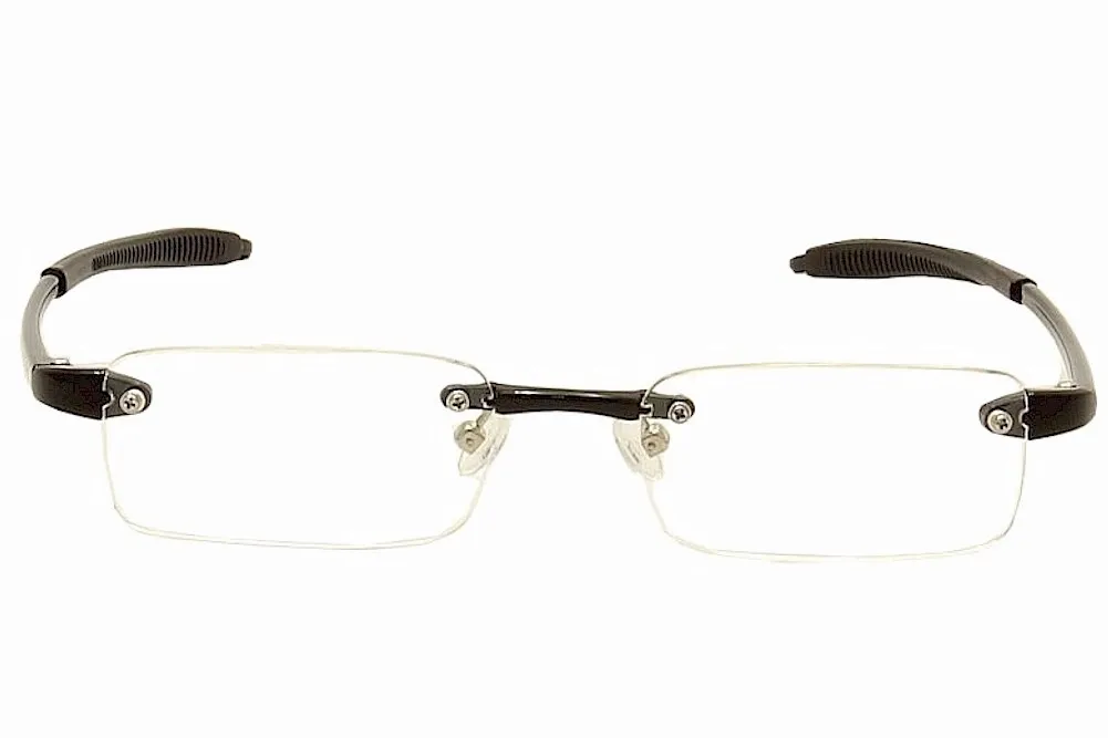 VisuaLites Vis1 Reading Glasses Men's Navy Rimless +3.00