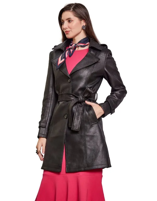 Women Coat Black Color