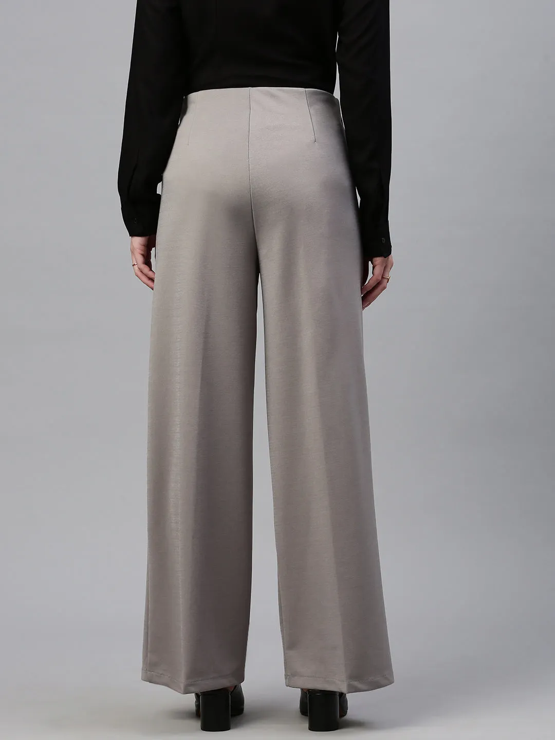 Women Formal Pant Light Oak