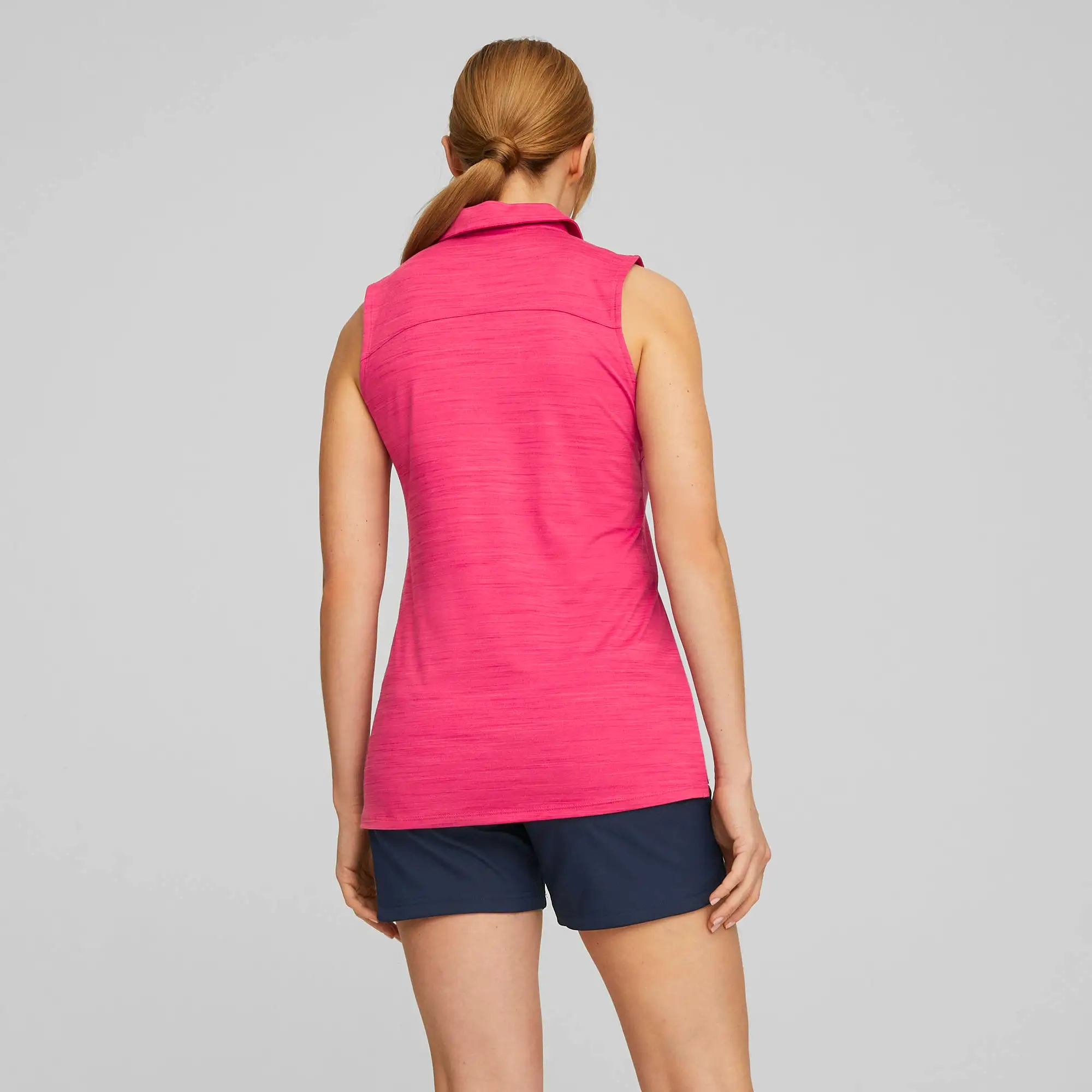 Women's CLOUDSPUN Coast Sleeveless Golf Polo | Orchid Shadow Heather